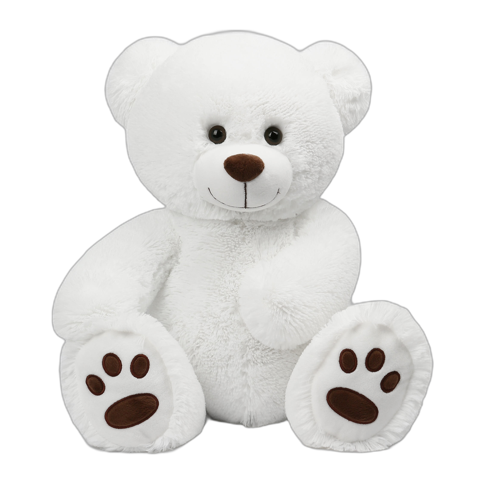 Farah with Bow teddy bear